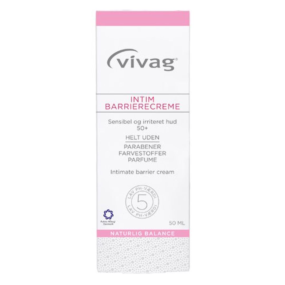 Vivag Intim Barrierecreme - 50 ml.