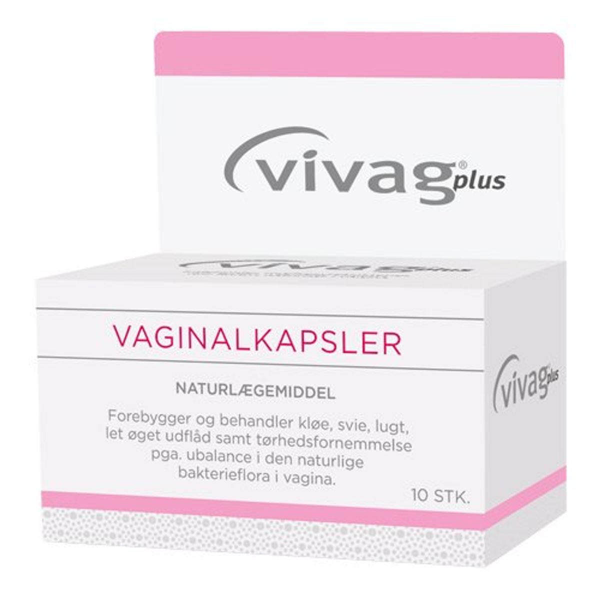 Vivag Vaginalkapsler u. applikar - 10 kapsler