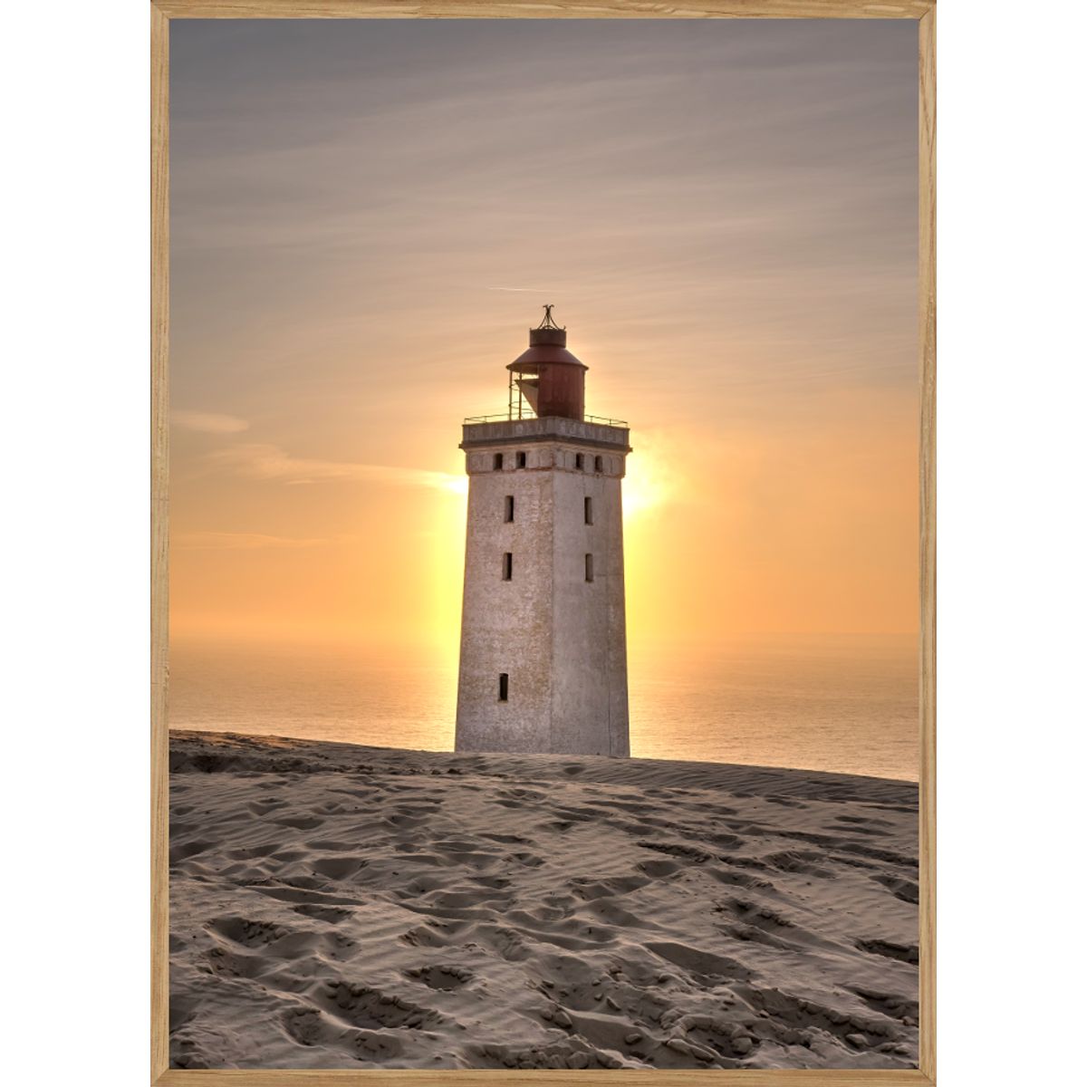 RUBJERG KNUDE FYR - NATURPLAKAT 50 x 70cm - BOLIGEN > NATURPLAKATER - Living Nature