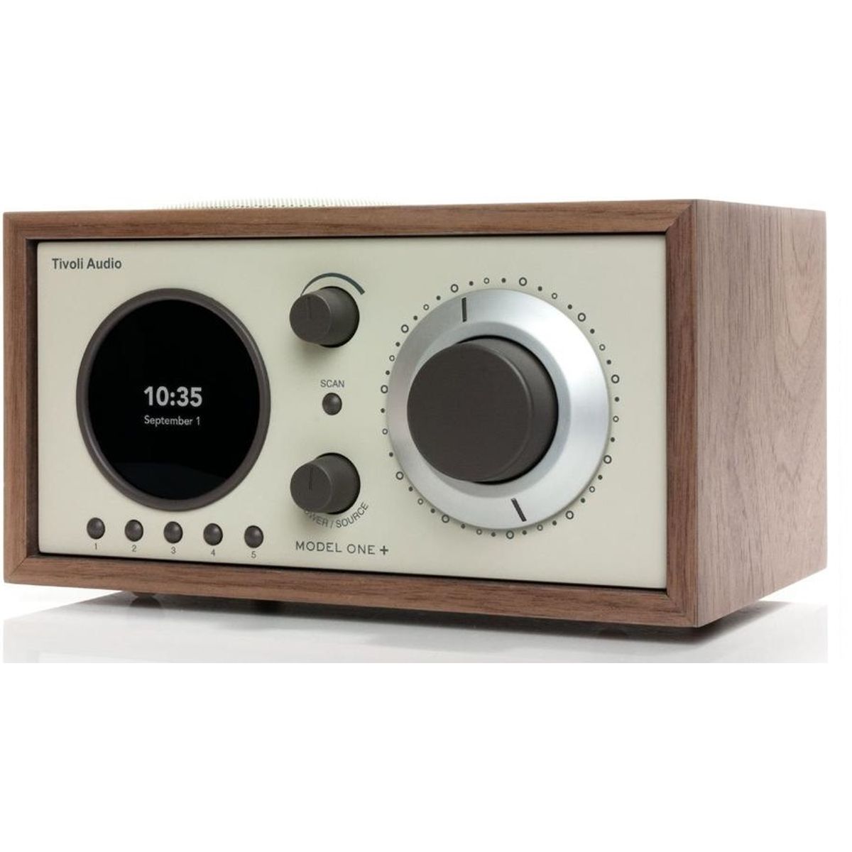 Tivoli Audio Model ONE+ Radio (Valnød/Beige)