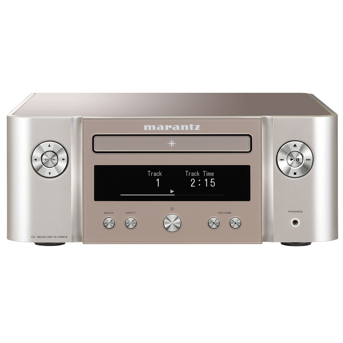 Marantz Melody X M-CR612 Minianlæg System (Sølv)