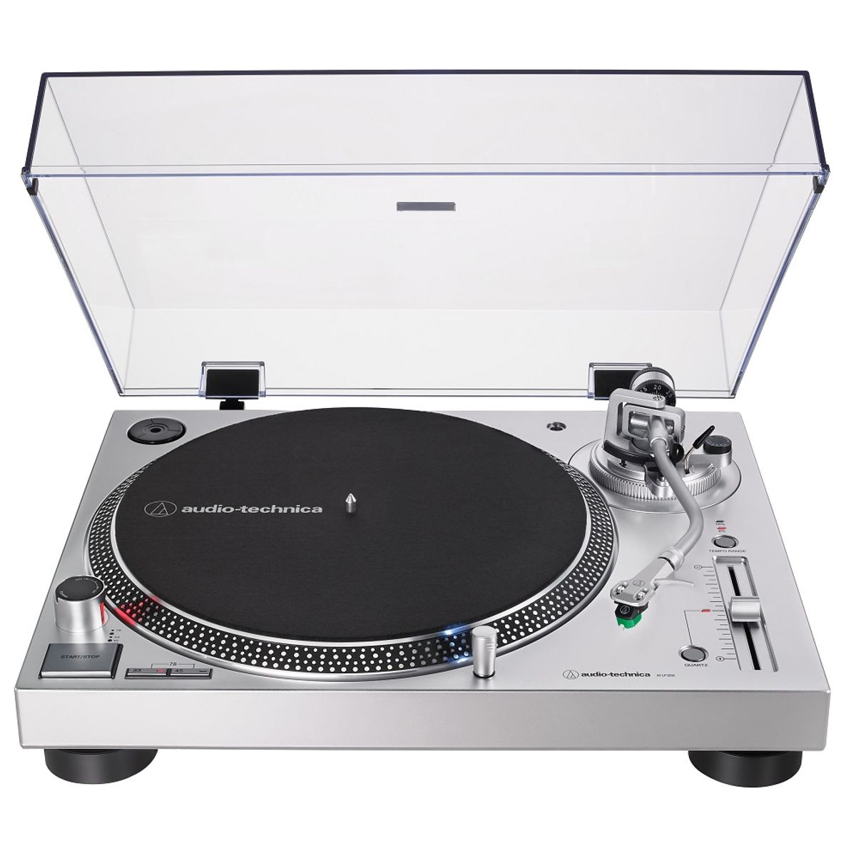 Audio-Technica AT-LP120XUSB-SV Pladespiller (Sølv)