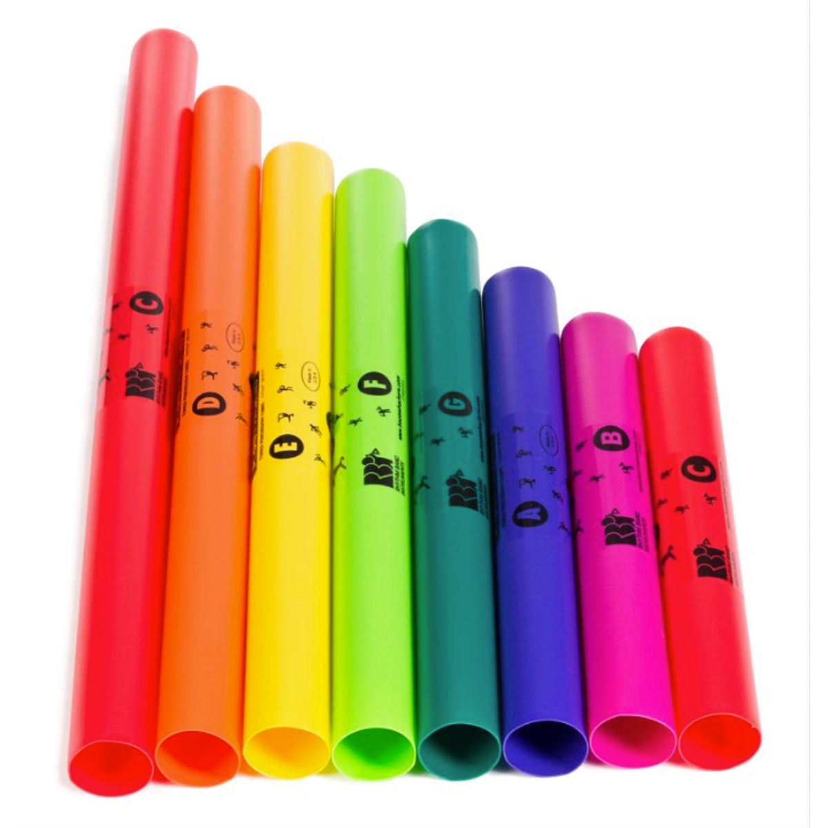 Boomwhackers Sæt (8 stk.)