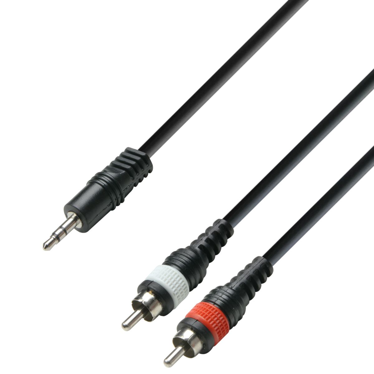 Adapter Kabel 3,5mm Jack Stereo til 2 x RCA Phono 6 meter