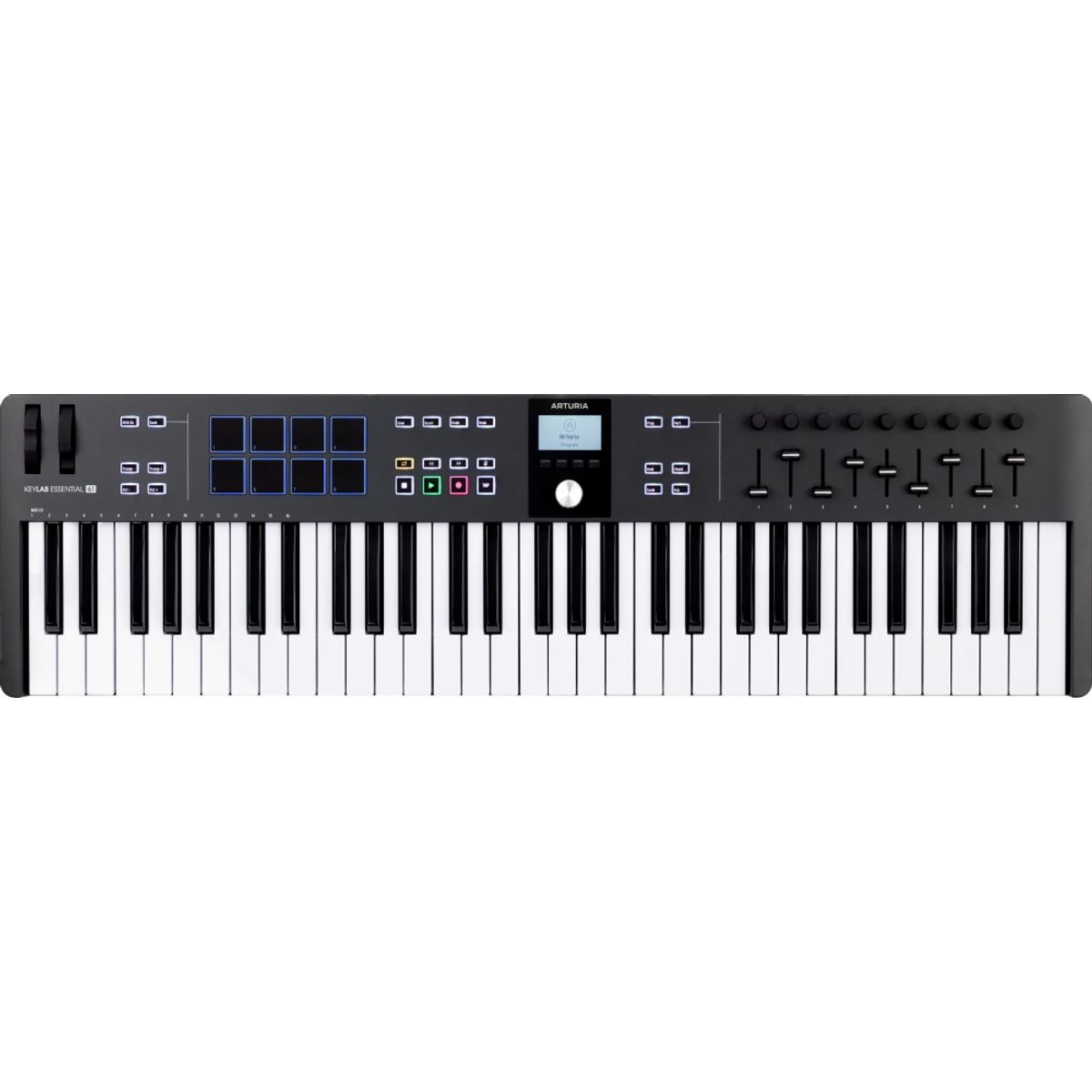 Arturia KeyLab Essential MK3-61 MIDI-Keyboard (Sort)