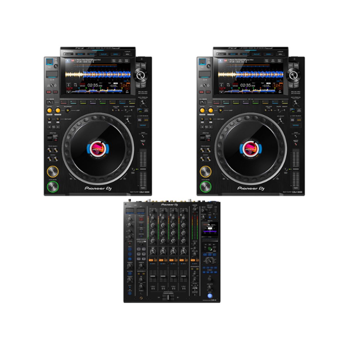 Pioneer CDJ-3000 bundle