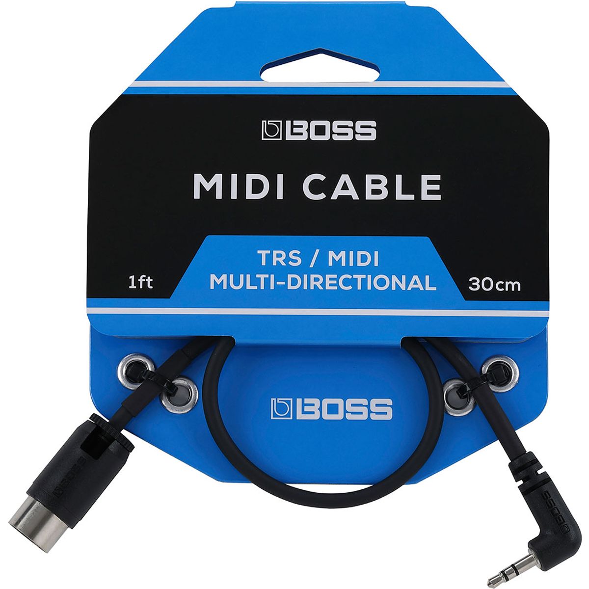 Boss BMIDI-1-35 TRS til MIDI adapter kabel (30cm)