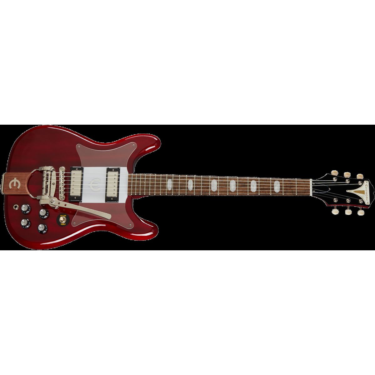 Epiphone Crestwood Custom Tremotone El-guitar (Cherry)