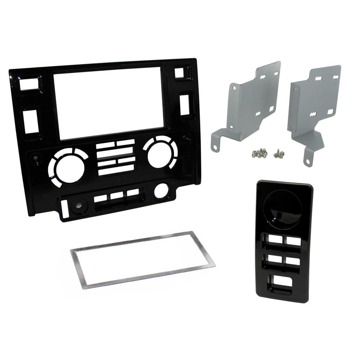 CT23LR03 2-DIN Ramme til Land Rover Defender