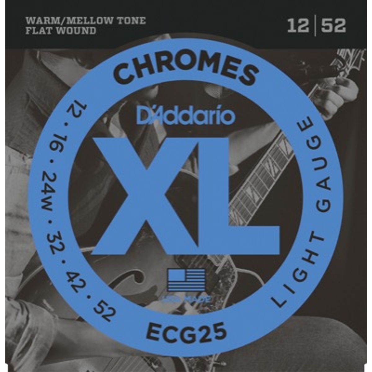 Daddario ECG25 Guitarstrenge (Light, 12-52)