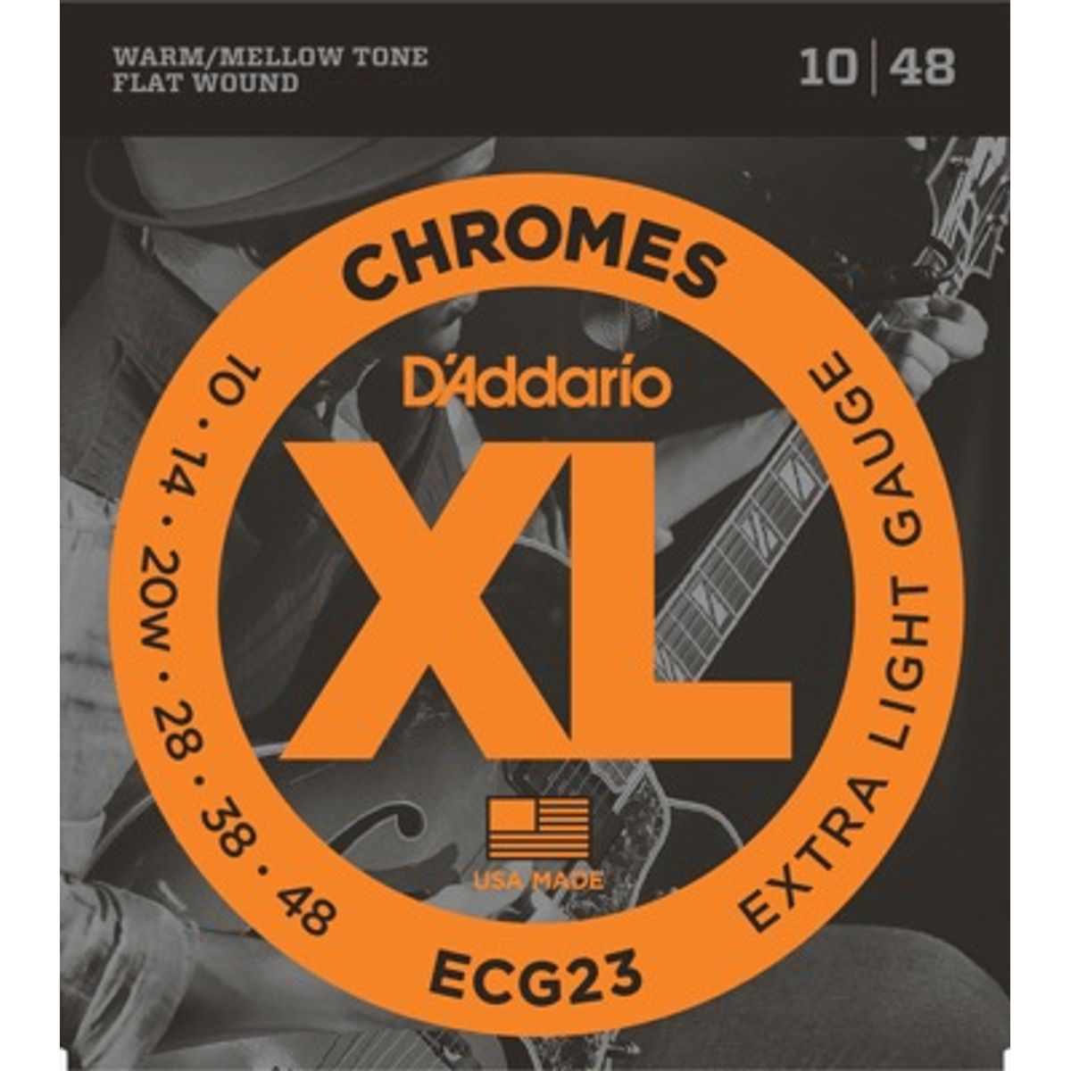 Daddario ECG23 Guitarstrenge (Extra Light, 10-48)