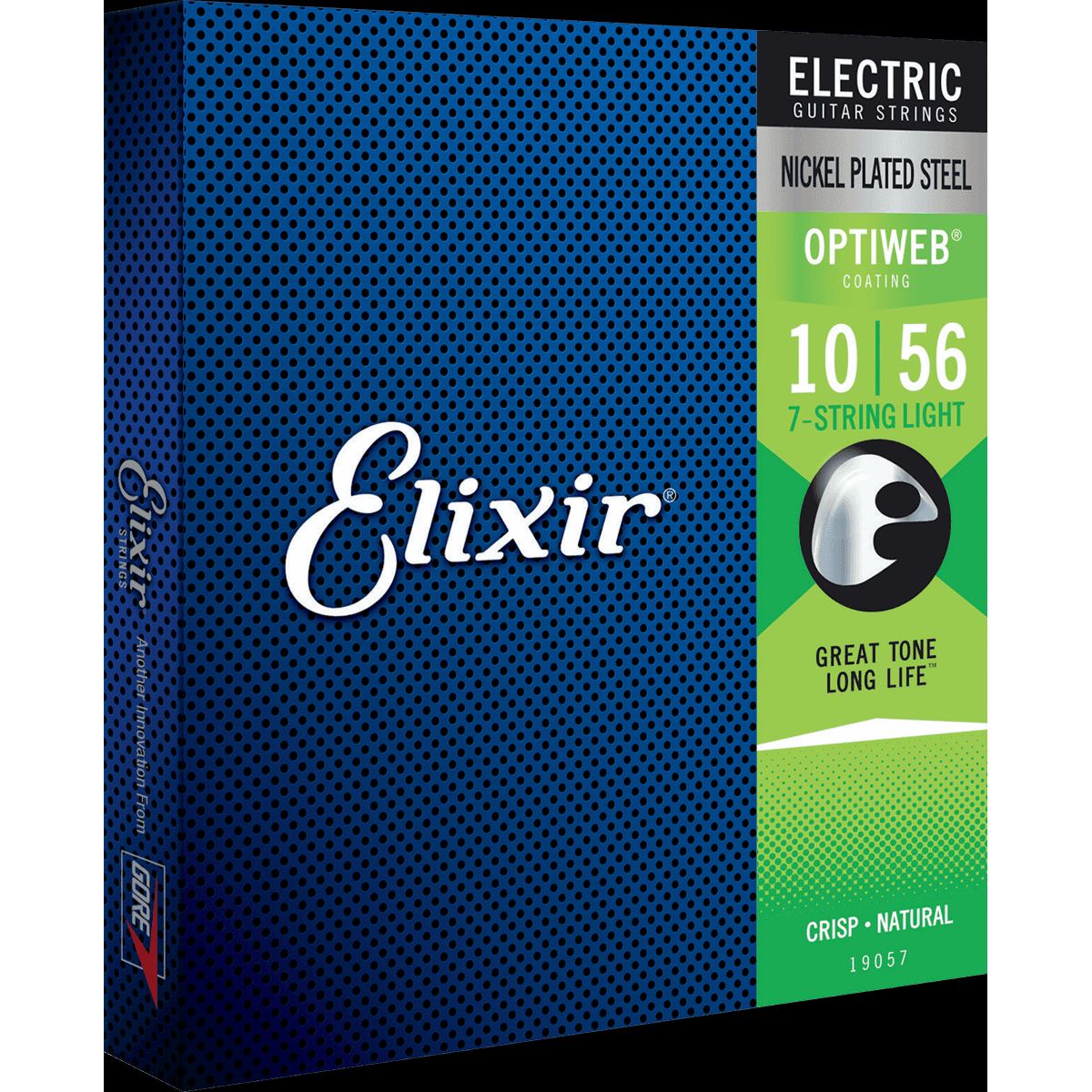 Elixir Optiweb Guitarstrenge (7-String, 10-56 Light)