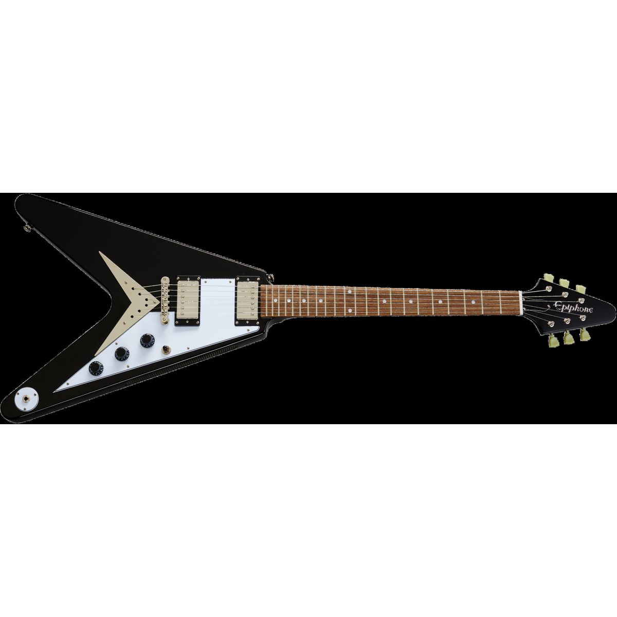 Epiphone Flying V El-guitar (Ebony)