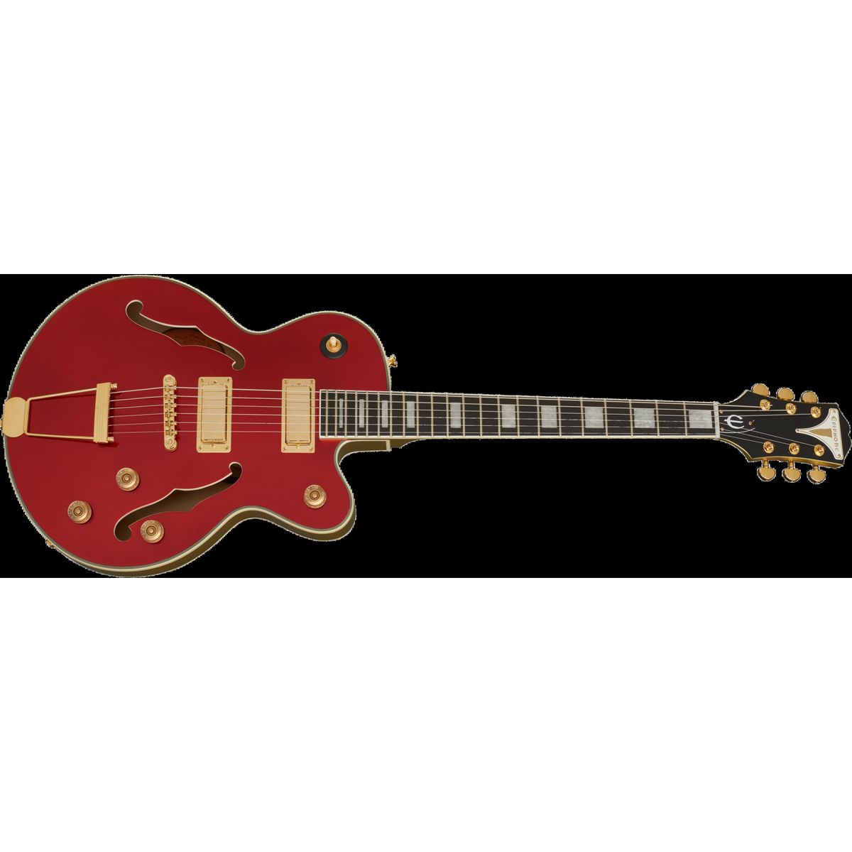 Epiphone Uptown Kat ES El-guitar (Ruby Red Metallic)