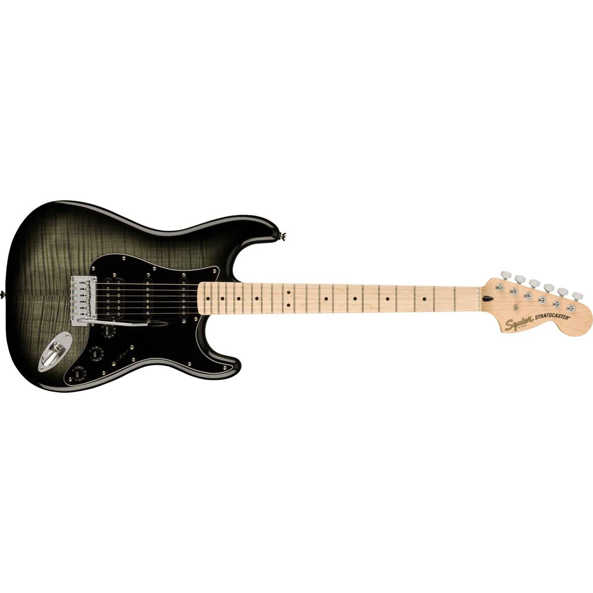 Fender Squier Affinity Stratocaster El-guitar (Black Burst)