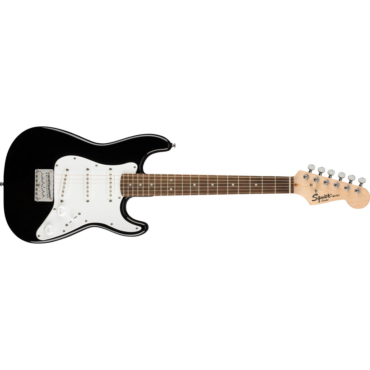 Fender Squier Mini Stratocaster El-guitar (Sort)