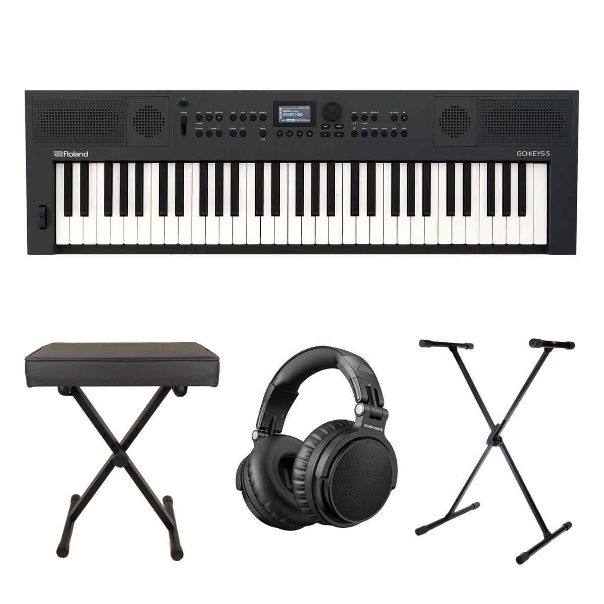 Roland GO:KEYS 5 Startpakke (Graphite)