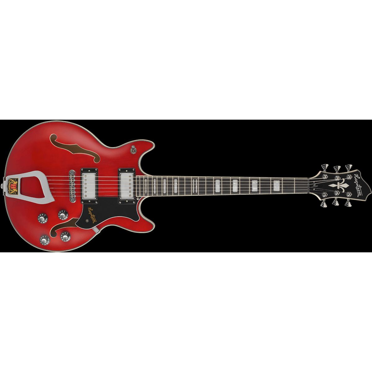 Hagstrom Alvar El-guitar (Wild Cherry)