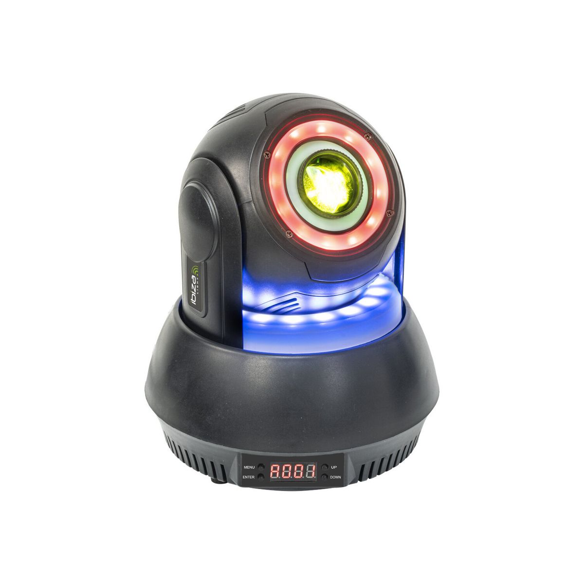 Ibiza Star Spot Moving Head RGBW (40W, Sort)