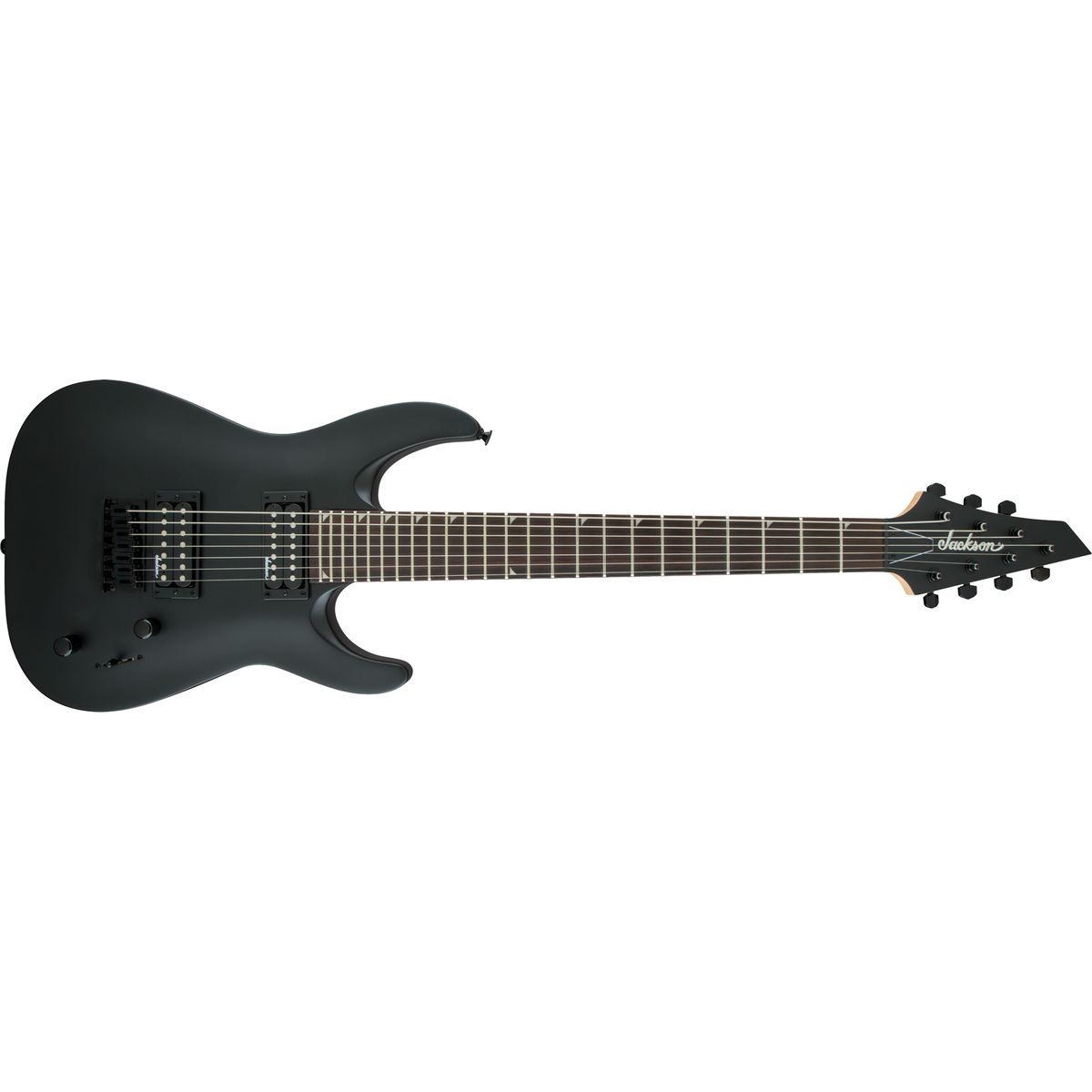 Jackson Dinky Arch Top JS22-7 DKA El-guitar (Satin Black)