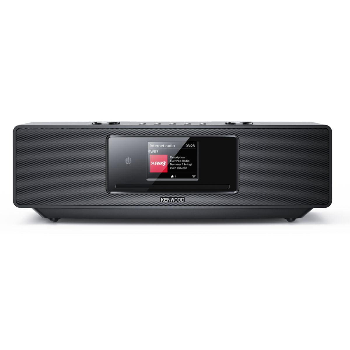 Kenwood CR-ST700SCD-B Internet Radio m. Bluetooth og DAB+ (Sort)