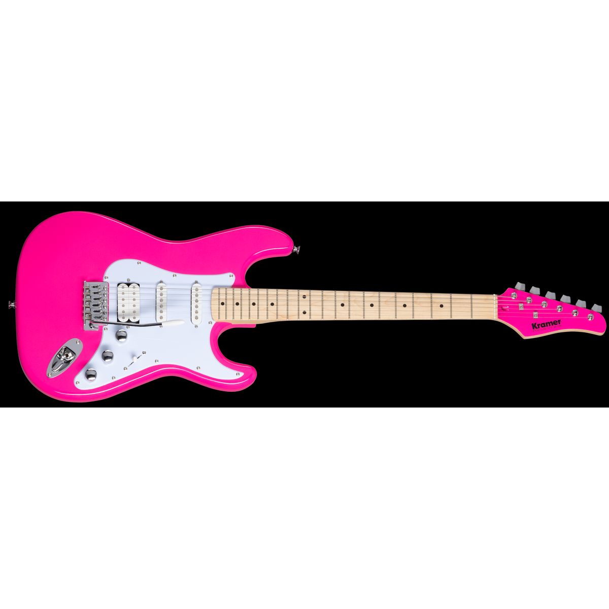 Kramer Focus VT-211S El-guitar (Hot Pink)