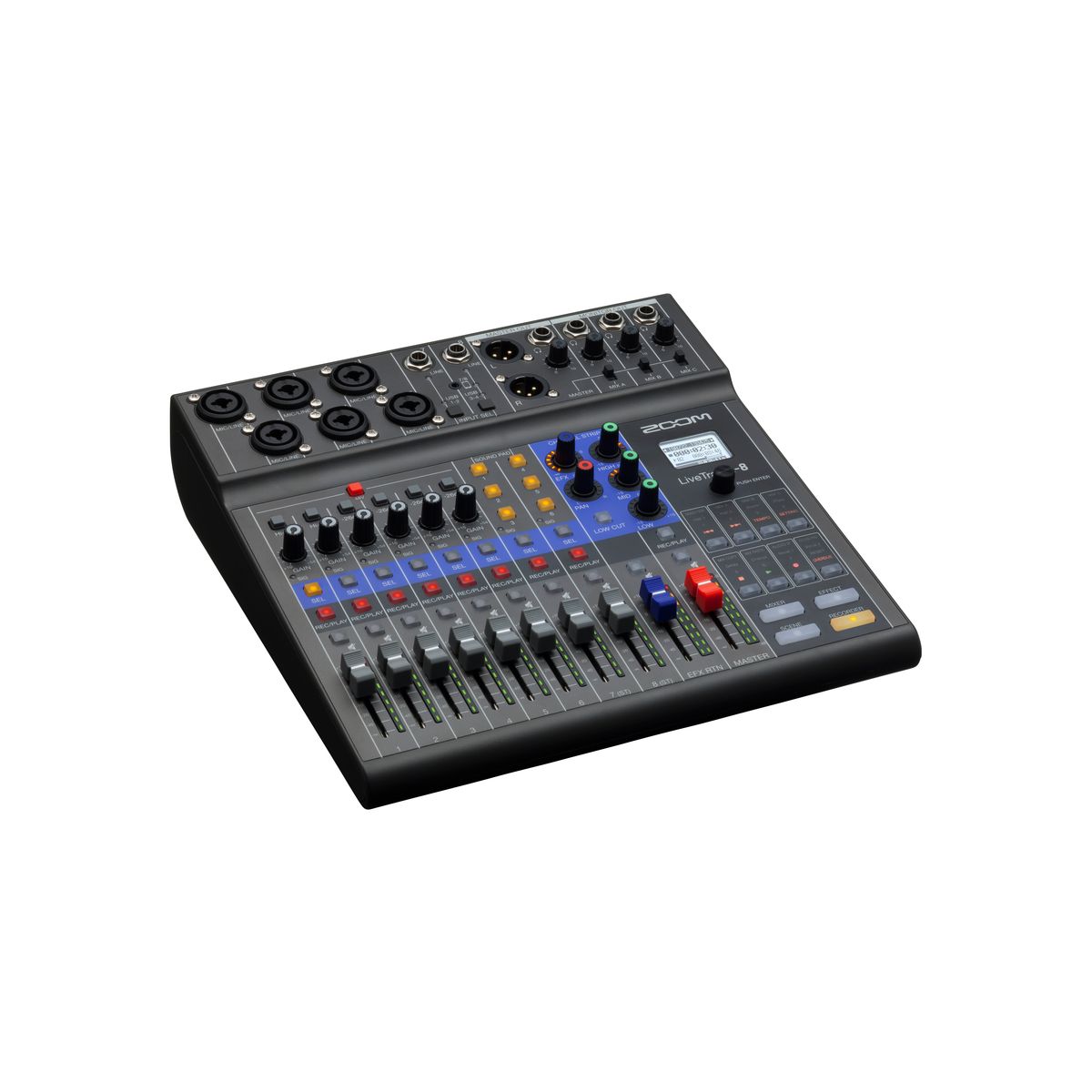 Zoom LiveTrak L-8 Podcastmixer/Interface