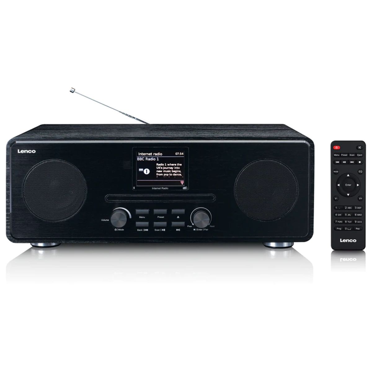 Lenco DIR-260 Internet Radio (Sort)