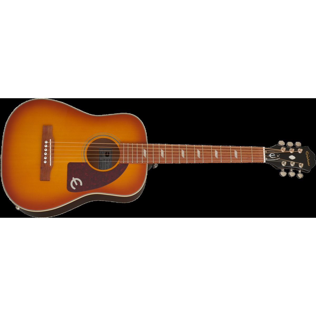 Epiphone Lil' Tex Elektronisk Akustisk Guitar (Faded Cherry Sunburst)