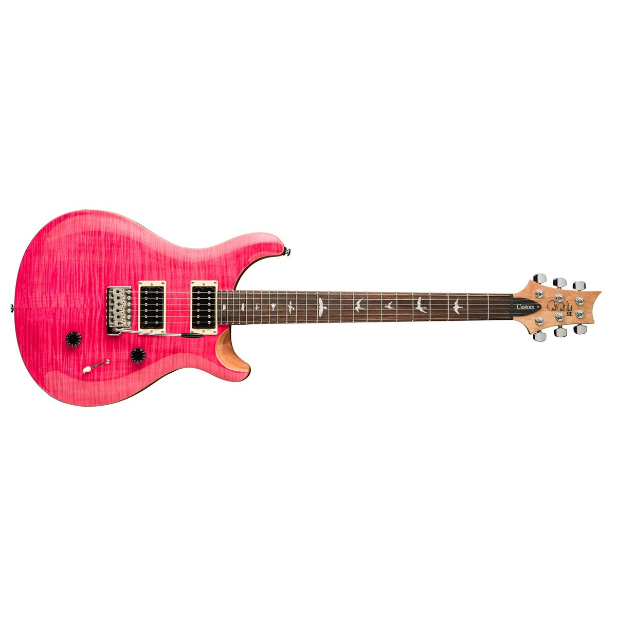 PRS SE Custom 24 El-guitar (Bonnie Pink)