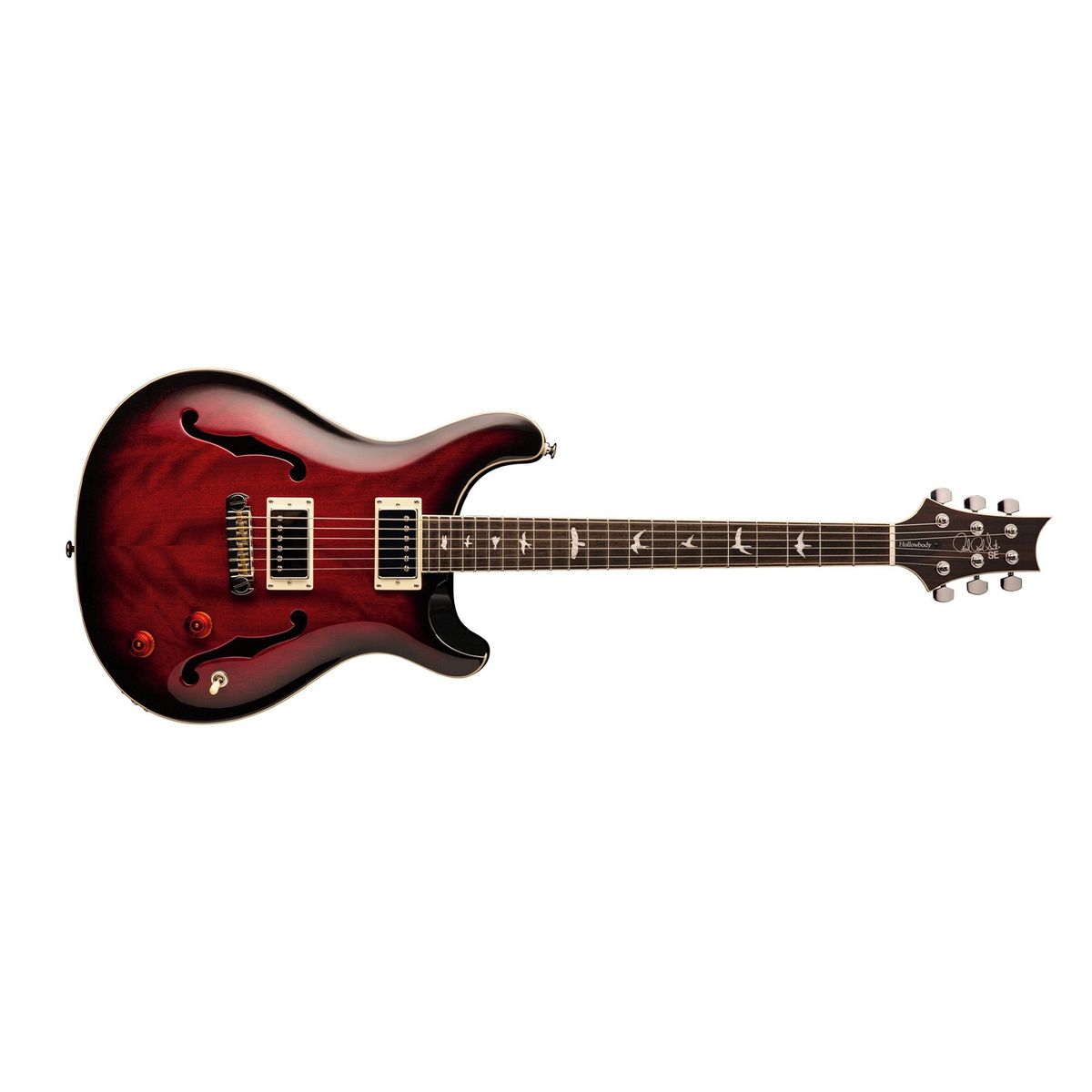 PRS SE Hollowbody Standard (Fire Red Burst)