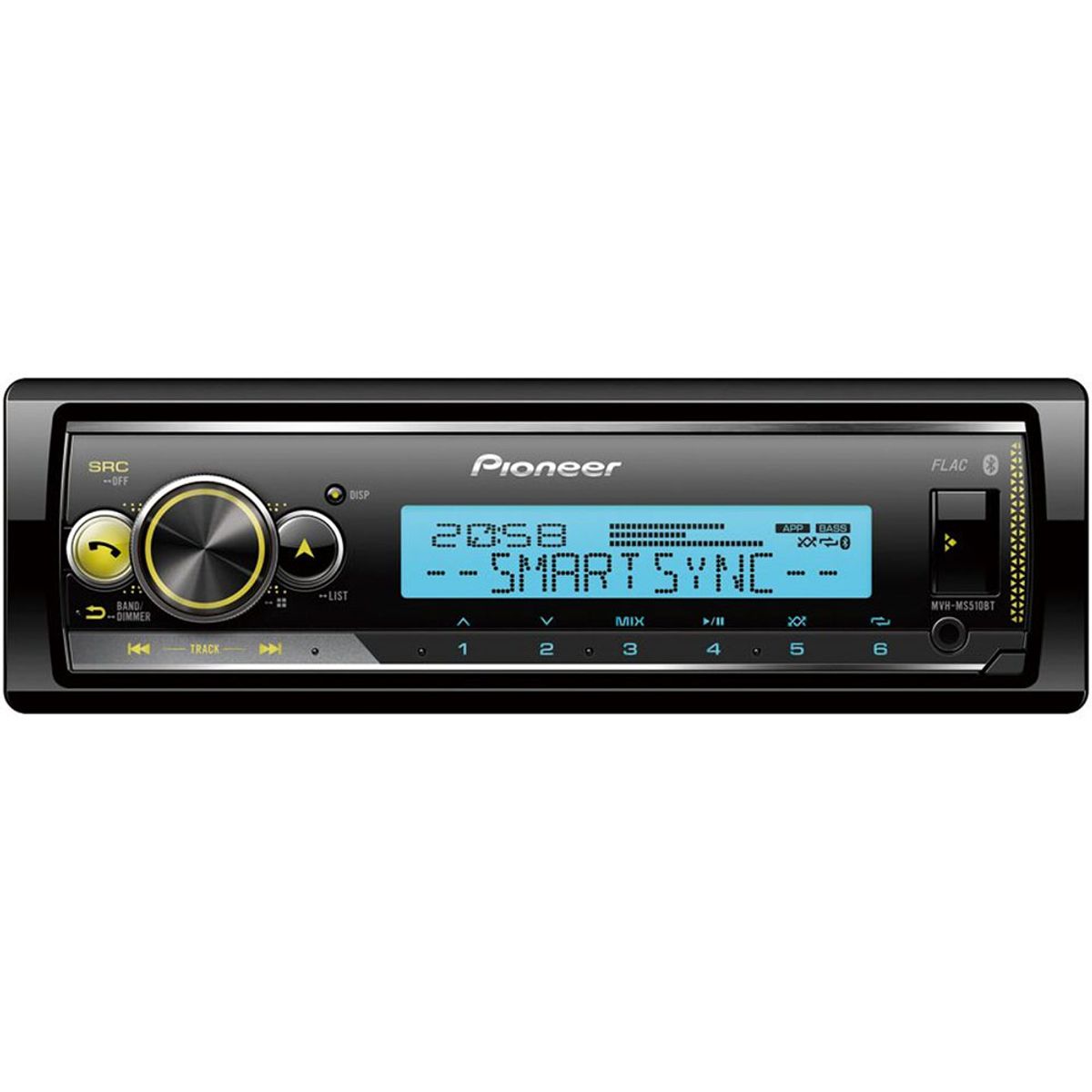 Pioneer MVH-MS510BT Marine Radio