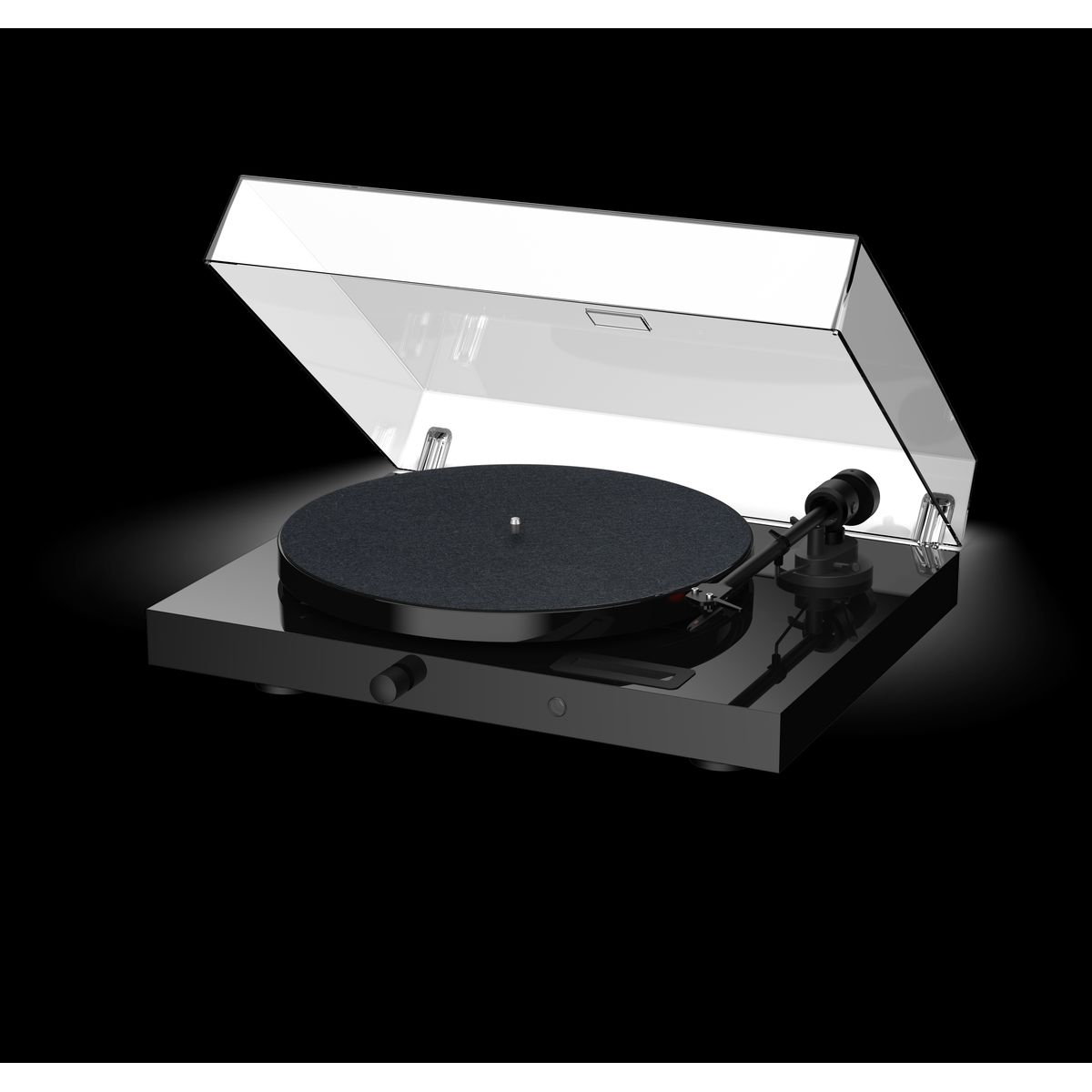 Pro-Ject Jukebox E1 OM5e Piano Pladespiller (Sort) - B-stock