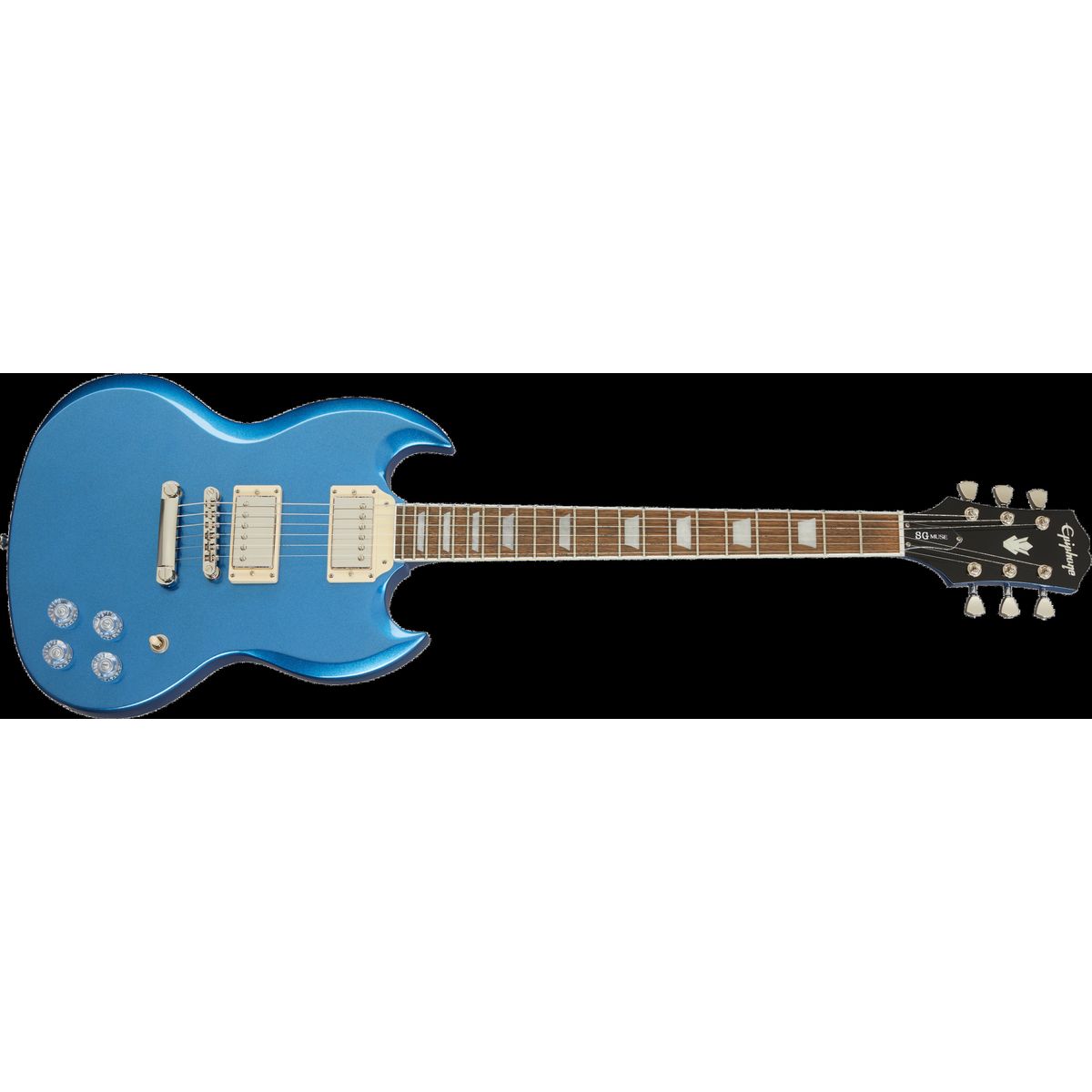 Epiphone SG Muse El-guitar (Radio Blue Metallic)