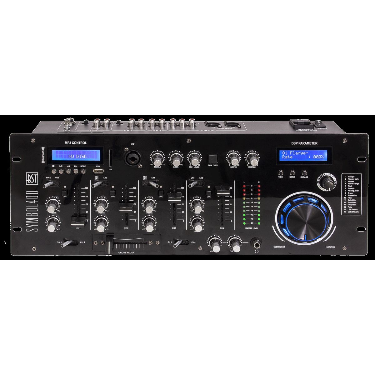 BST DJ Mixer m. Bluetooth