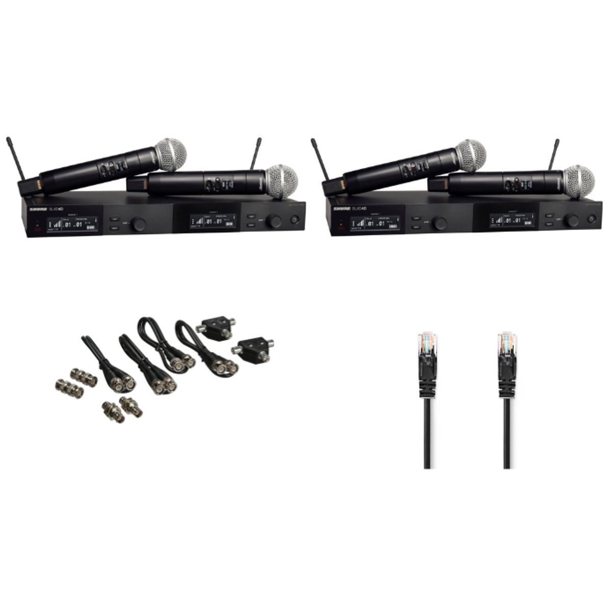 Shure SLXD SM58 Trådløst System (4 kanaler, J53)