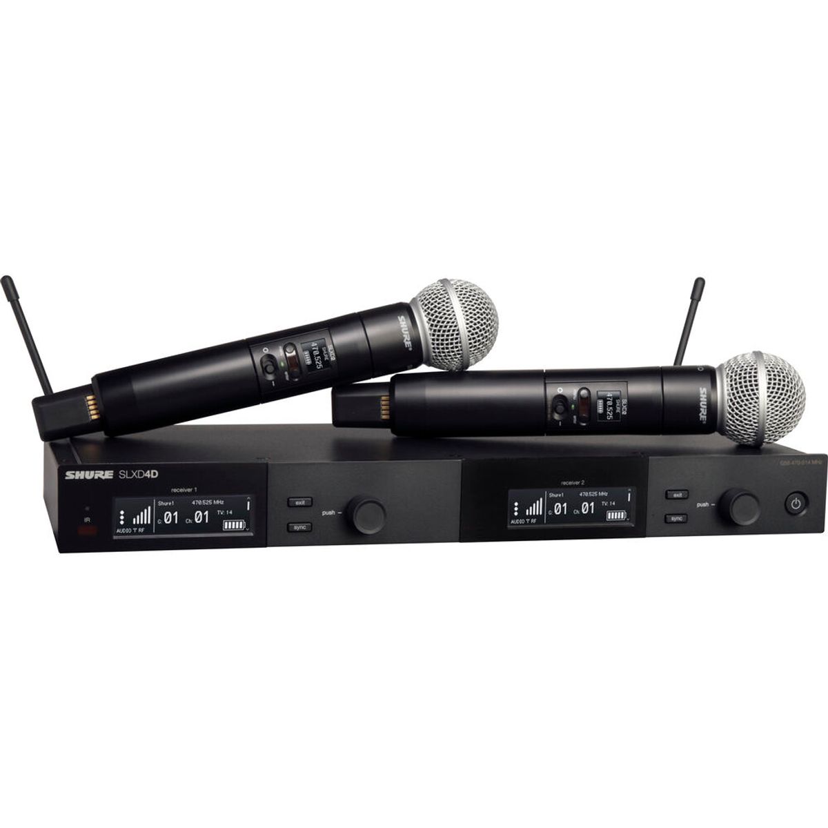 Shure SLXD24DE/SM58-J53 Trådløst Mikrofon System (562-606Mhz)