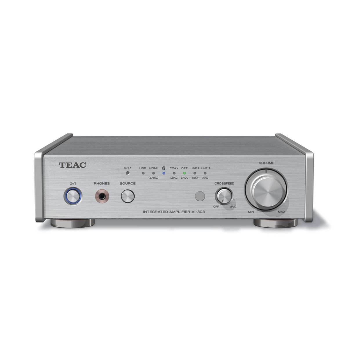 TEAC AI-303 USB DAC Forstærker (Sølv)