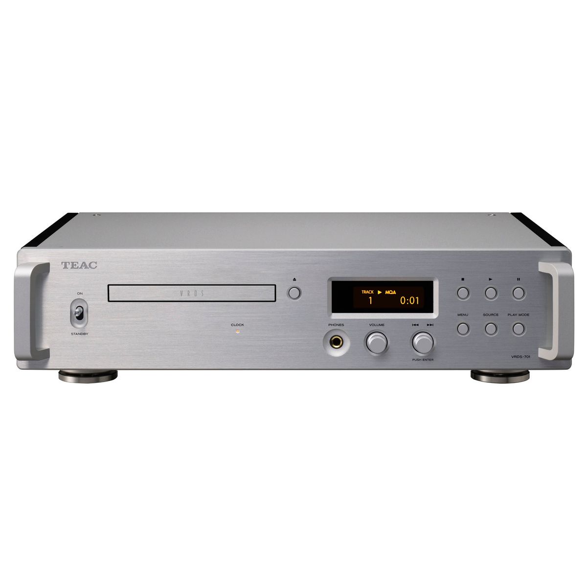 TEAC VRDS-701 CD Afspiller (Sølv)