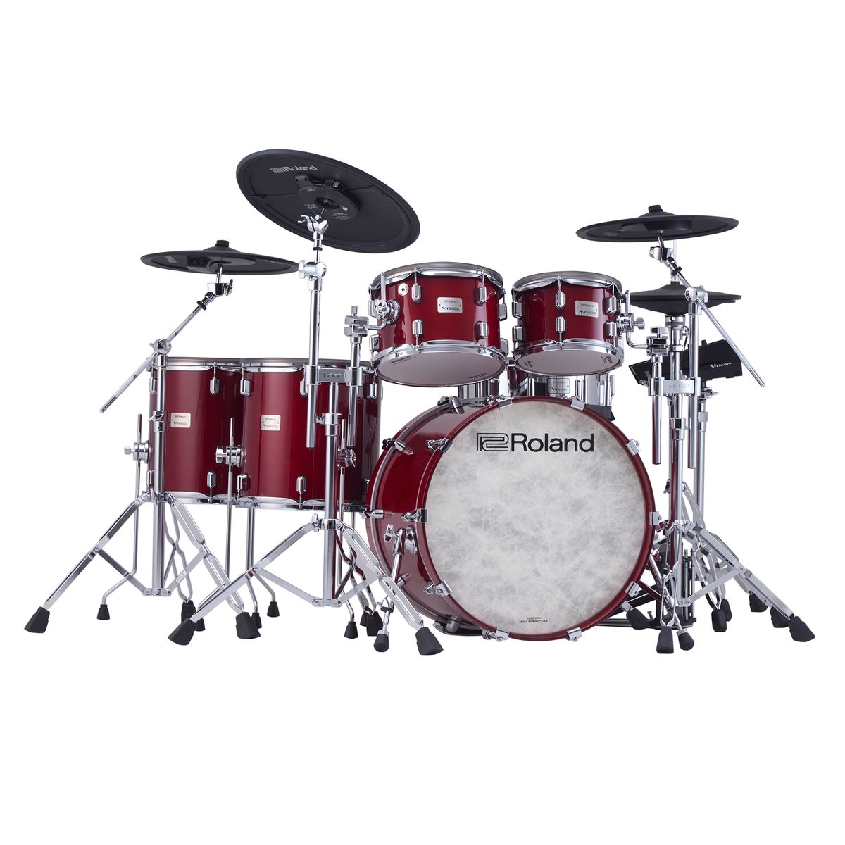 Roland VAD716 Akustiske Design V-Drums (Gloss Cherry)