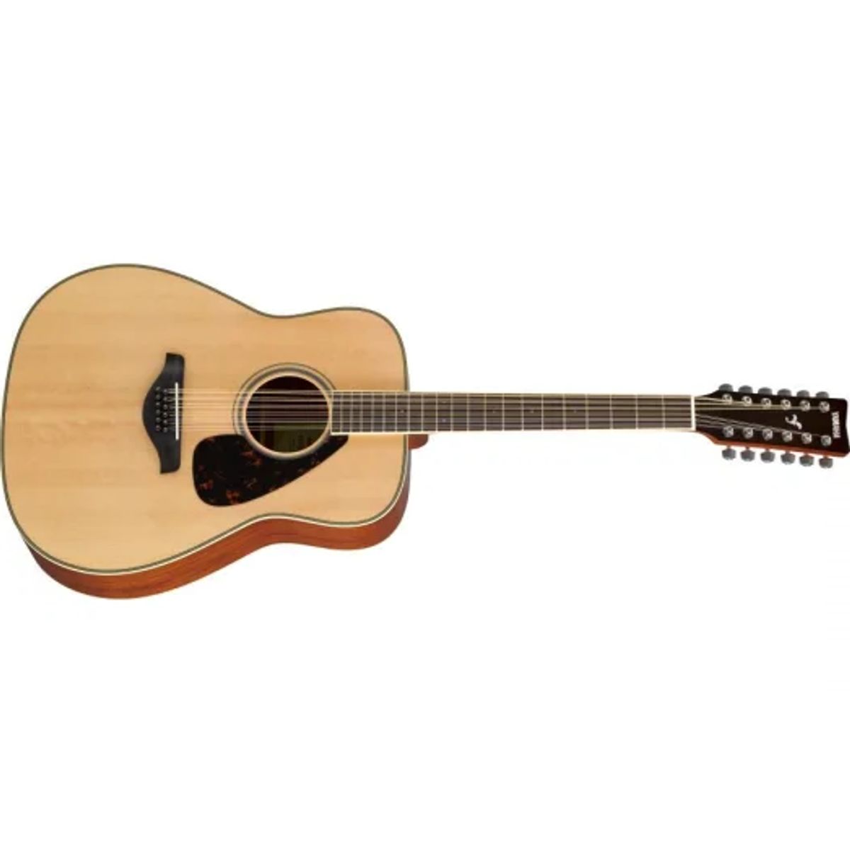 Yamaha FG820-12 NTII 12 Strengs Western Guitar (Natural)