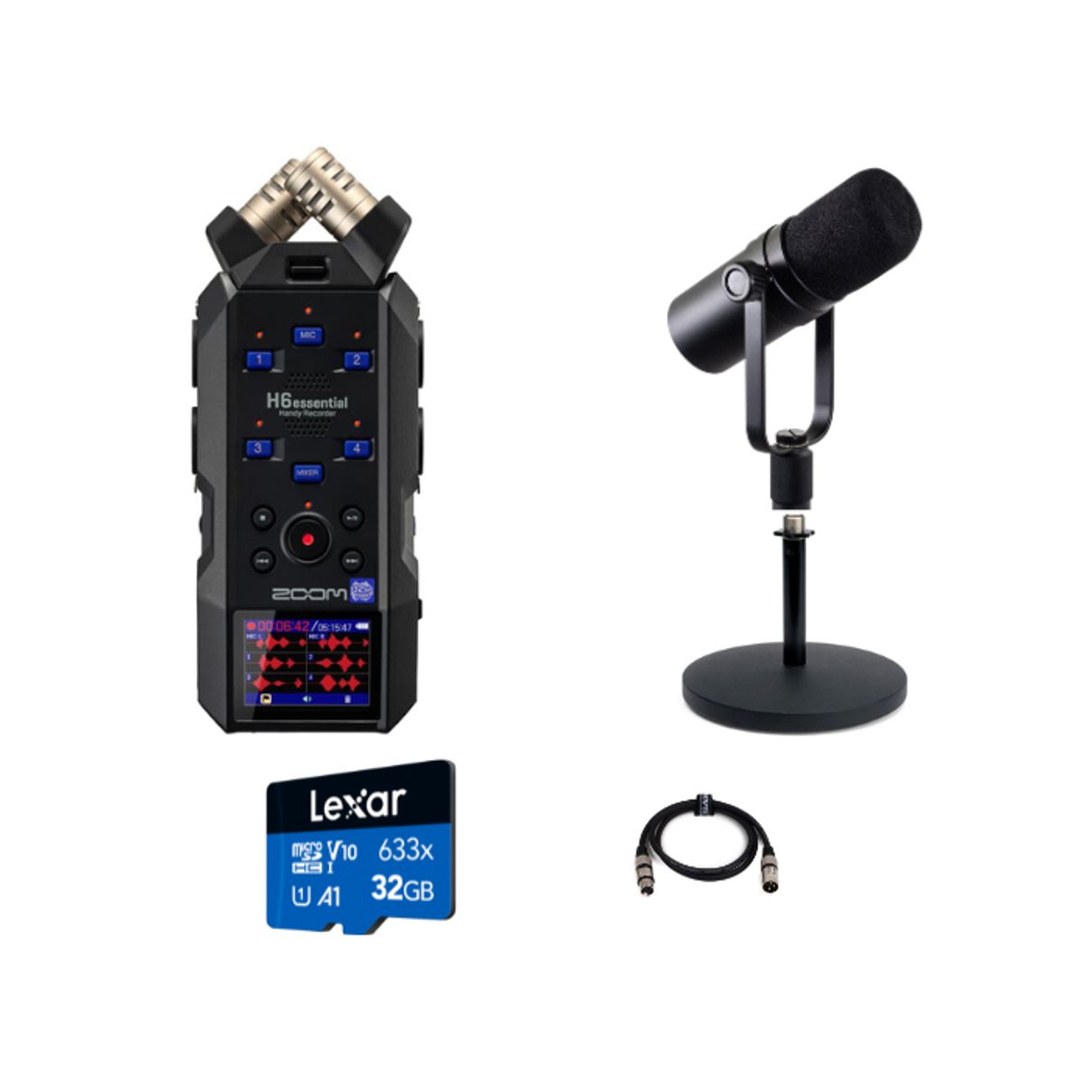 Zoom H6e Essential Podcast pakke