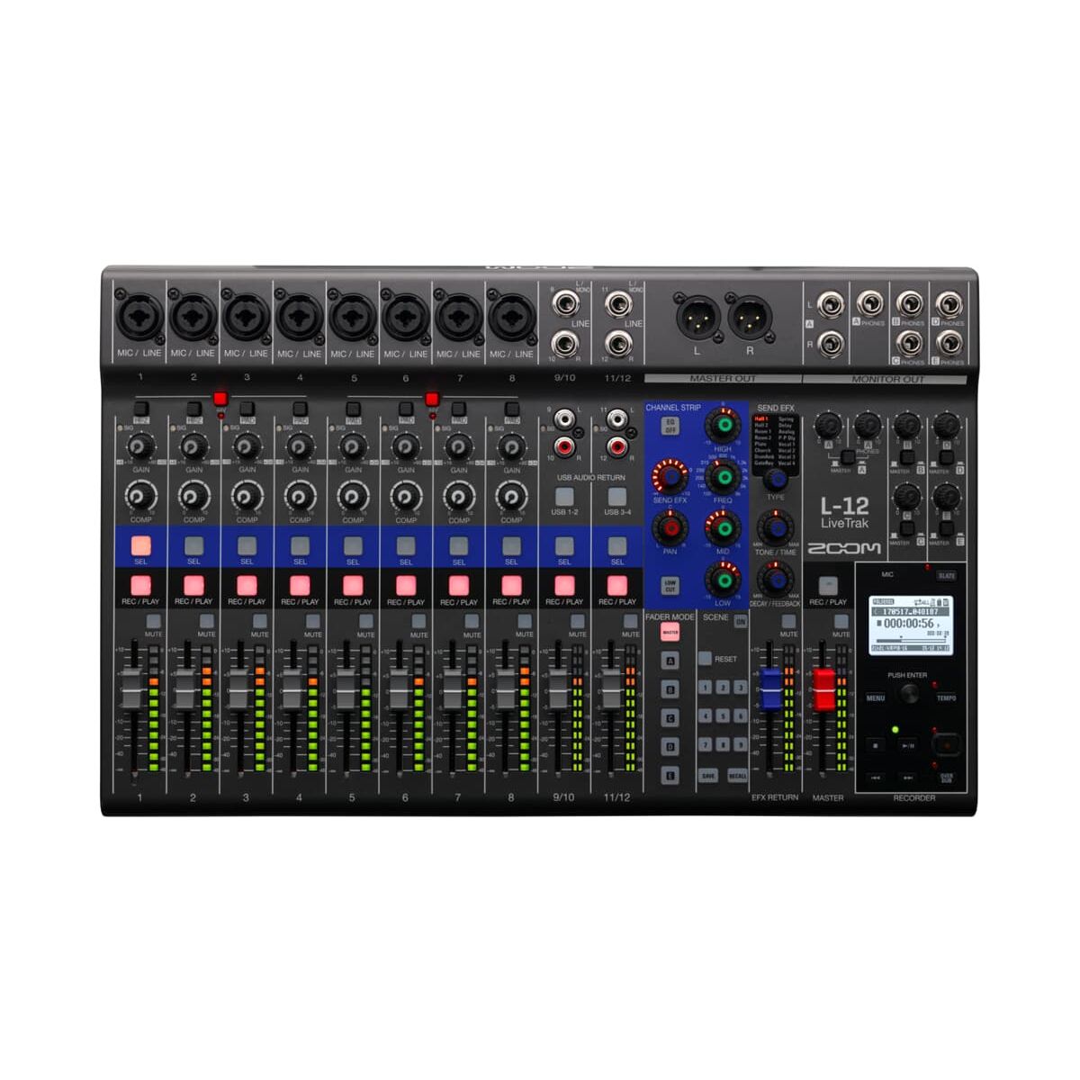 Zoom LiveTrak L-12 Digital Mixer