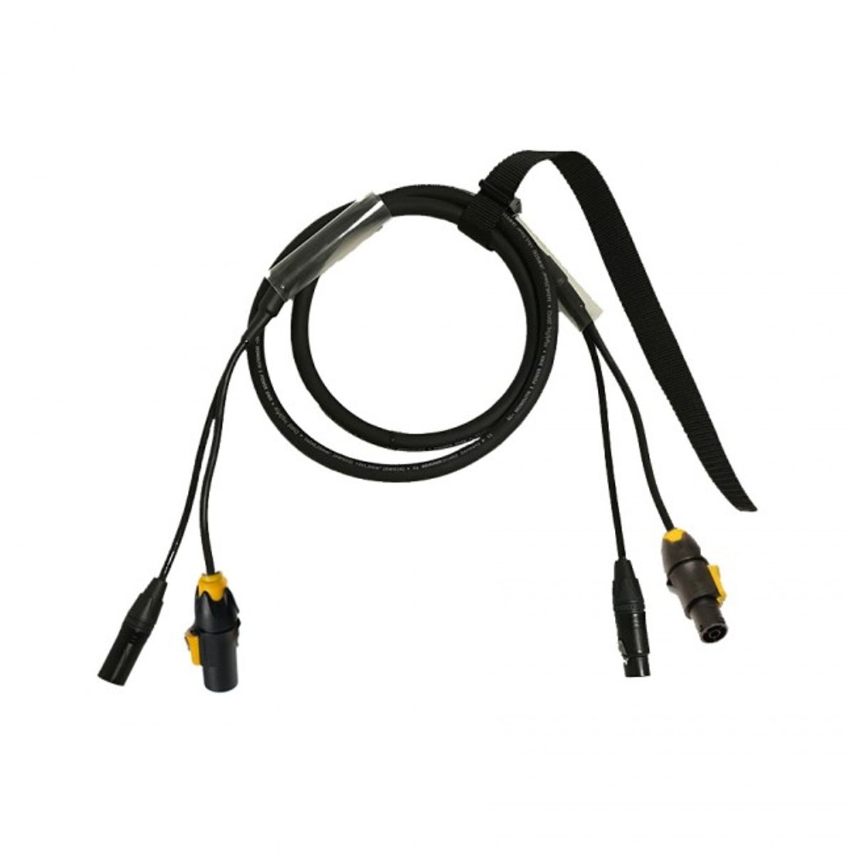 Multikabel Powercon True1 + 1 x DMX 5Pol 3 meter