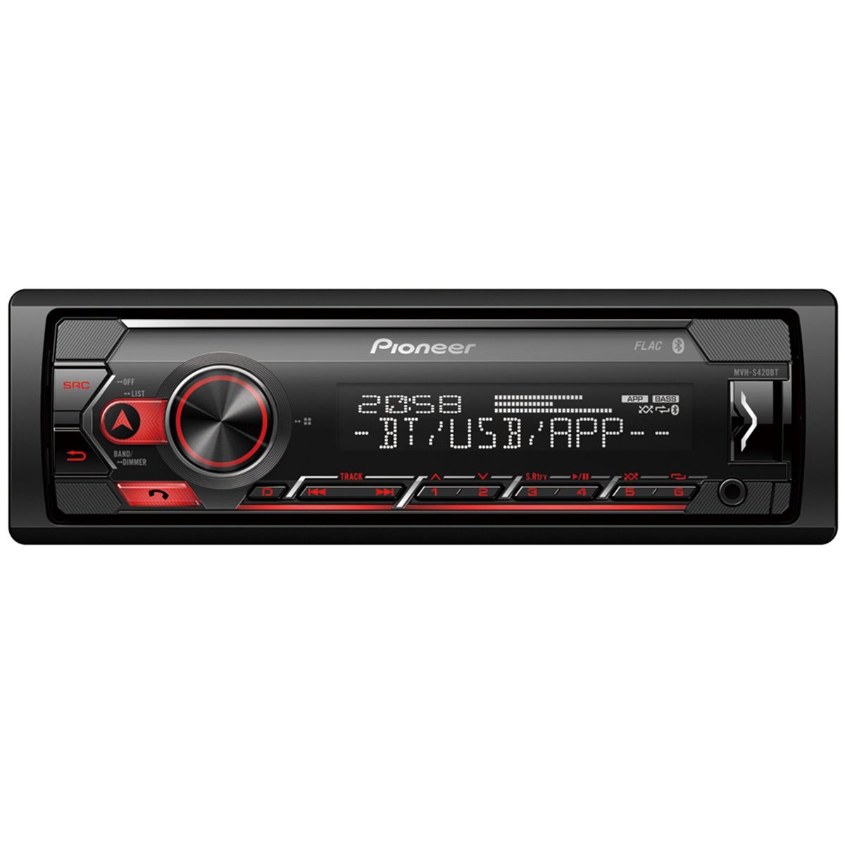 Pioneer MVH-S420BT Bilradio m. Bluetooth/Trådløs Telefoni