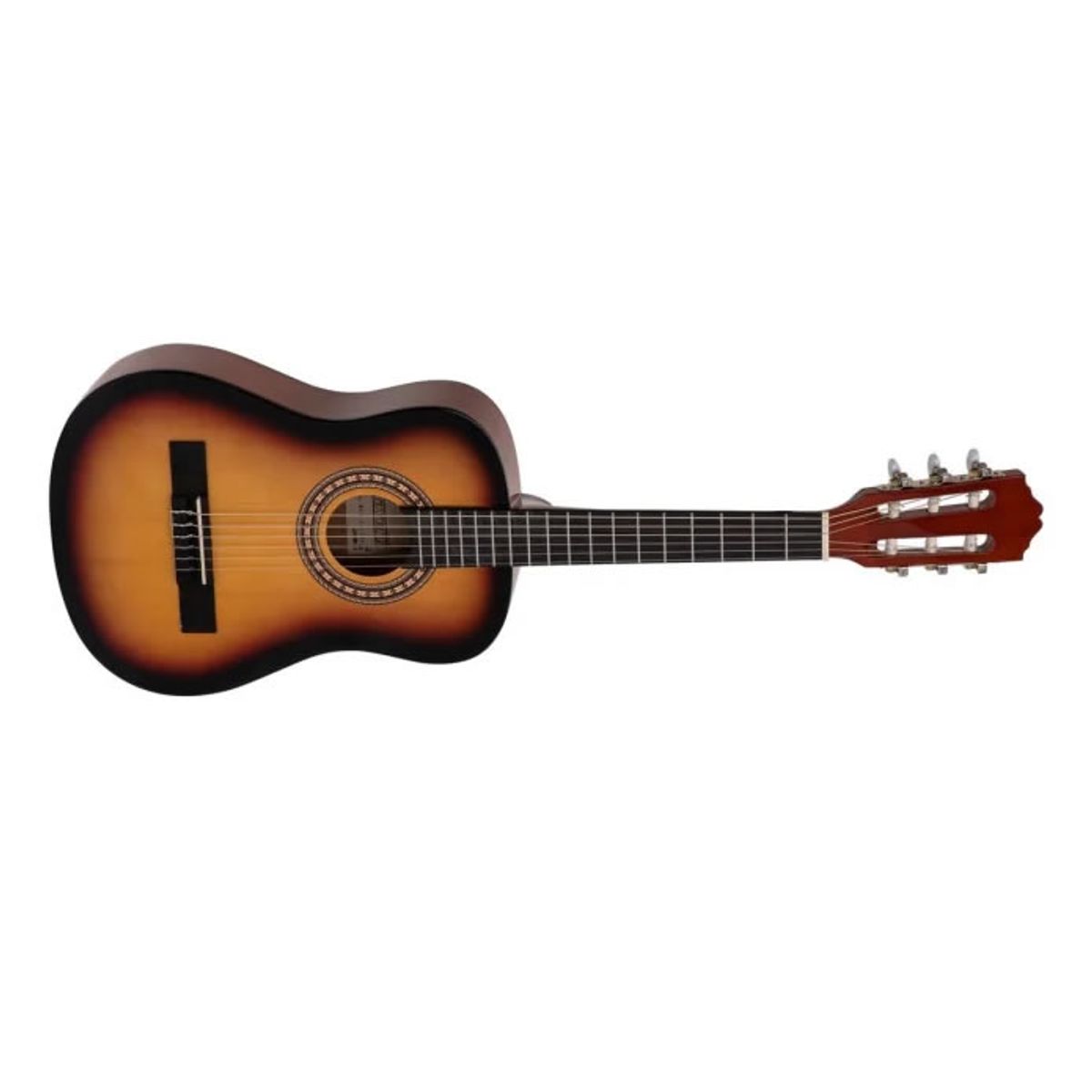 DiMavery AC-303 Klassisk Spansk Guitar 1/2 (Sunburst)