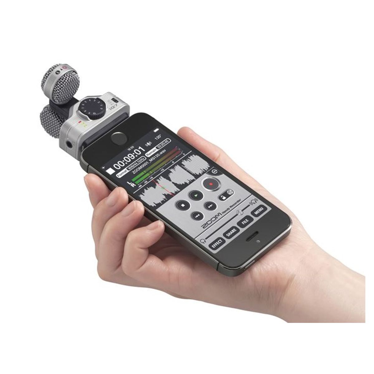 Zoom iQ7 iOS Recorder