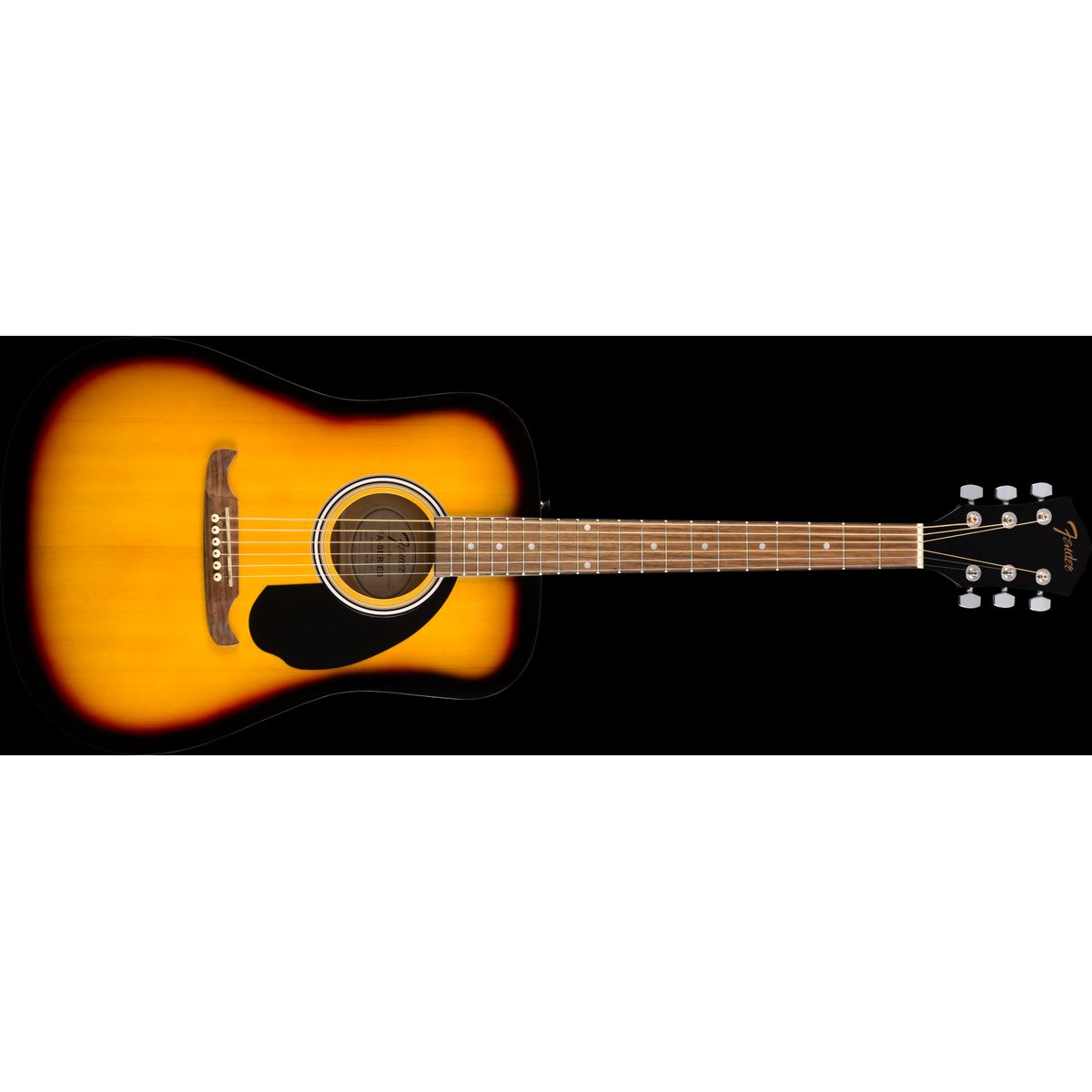 Fender FA-125CE Dreadnought Western Guitar (Sunburst)