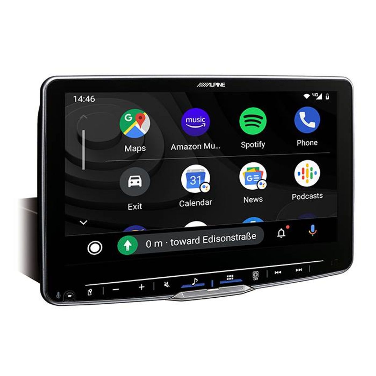 Alpine HALO9 ILX-F905D V2 - Trådløs Carplay, Android, Bluetooth