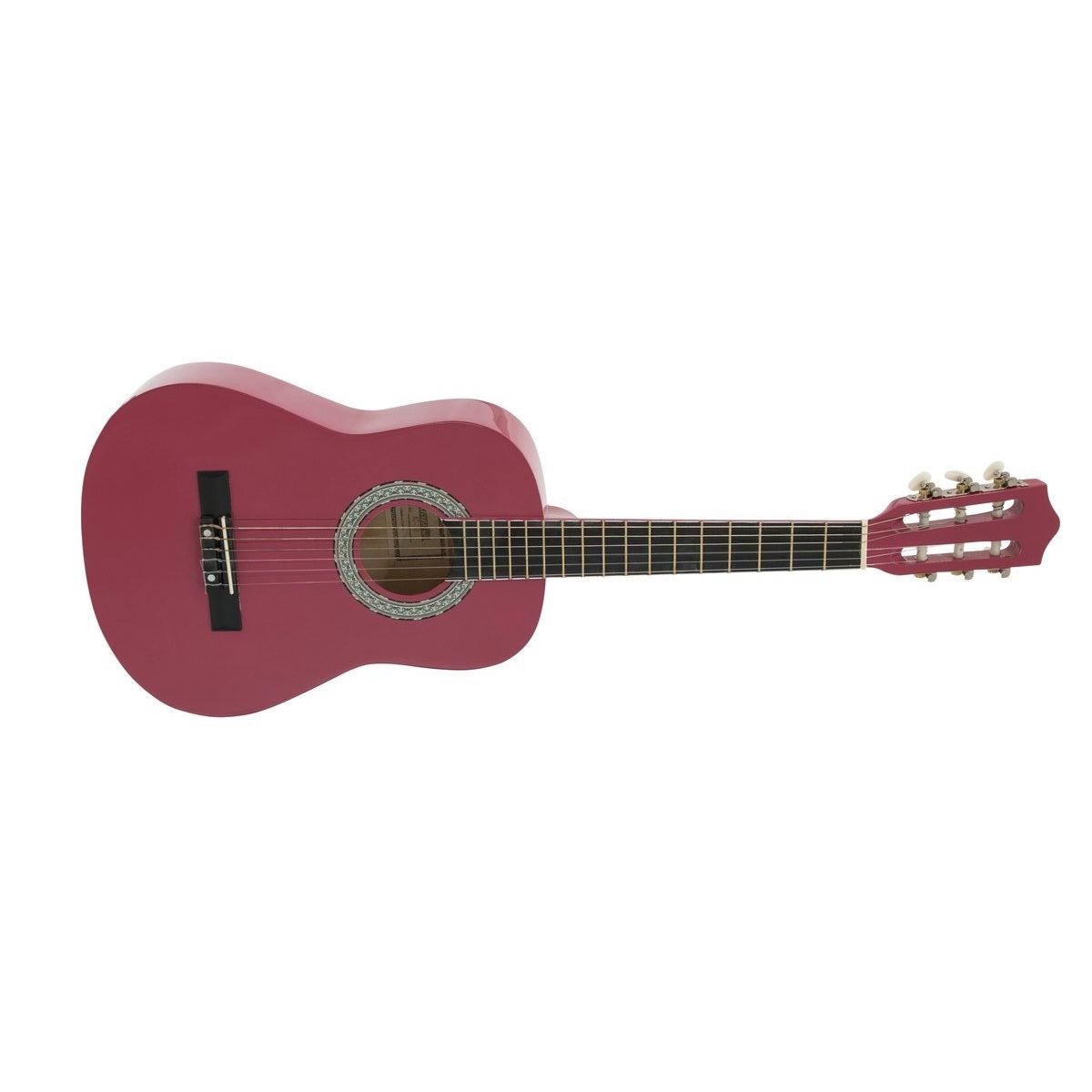 DiMavery AC-303 Klassisk Spansk Guitar 1/2 (Pink)